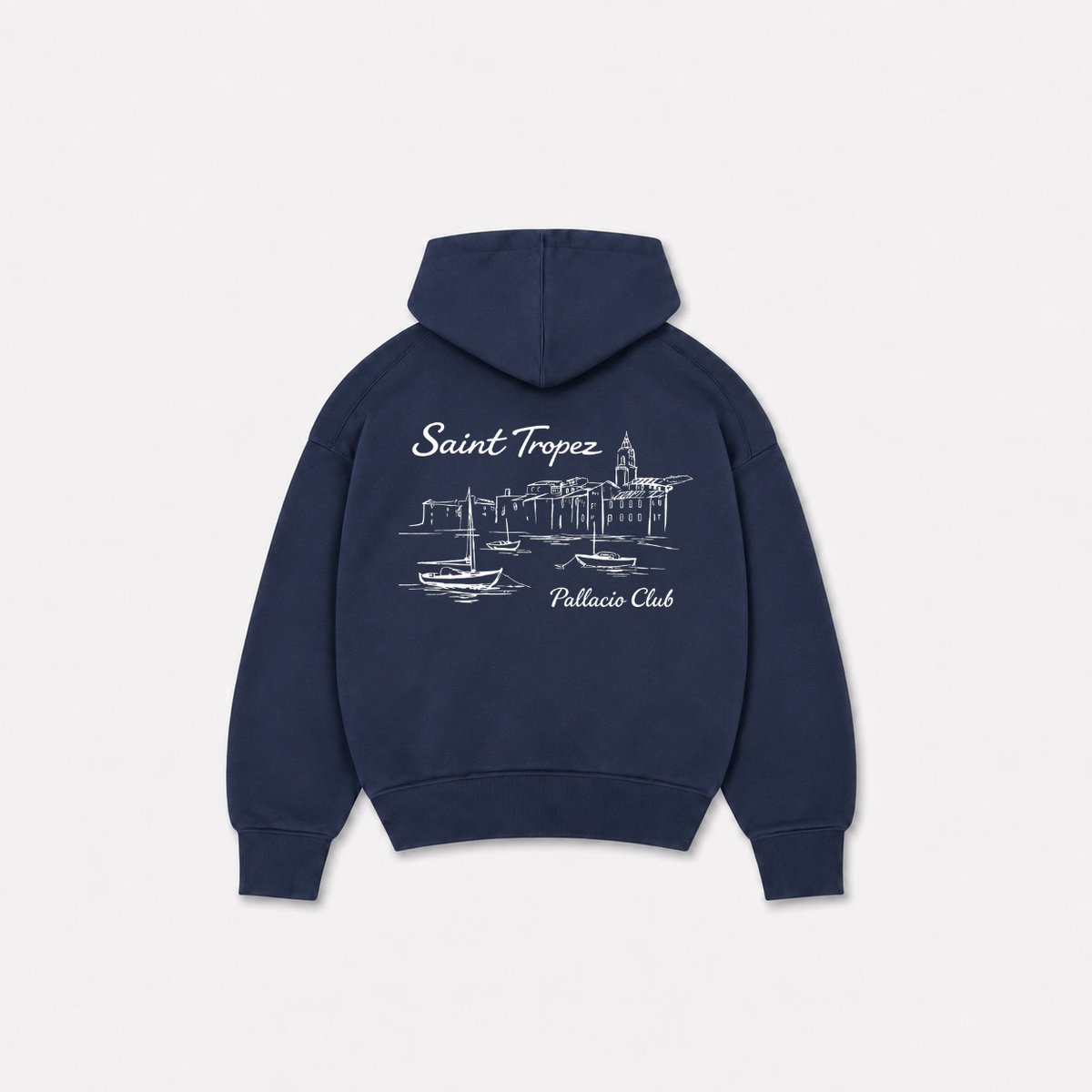 SAINT TROPEZ HOODIE - Azul Marinho