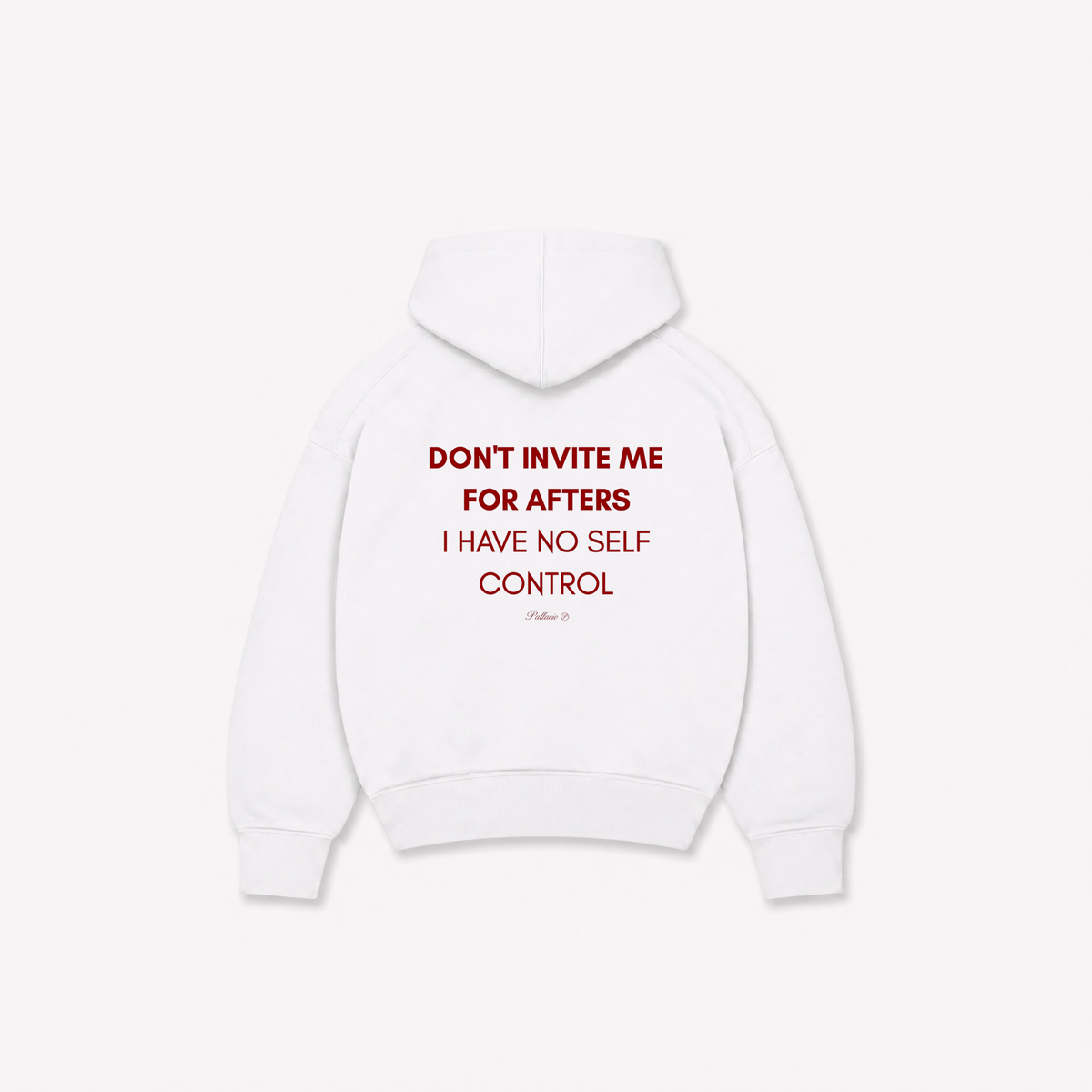 SELF CONTROL HOODIE - Branca