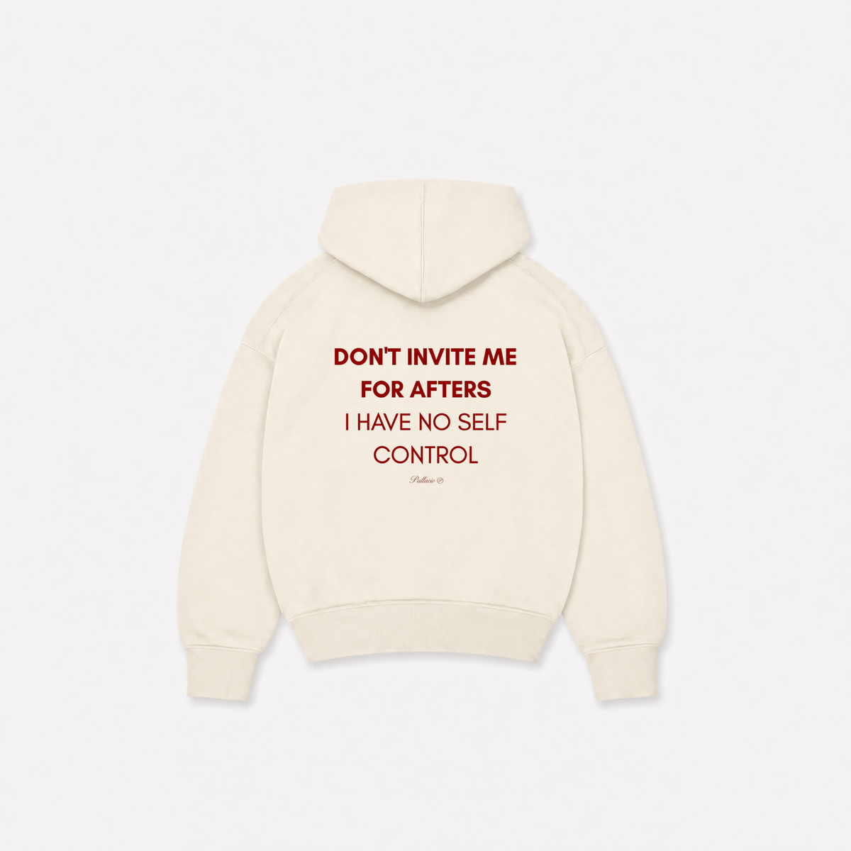 SELF CONTROL HOODIE - Off White