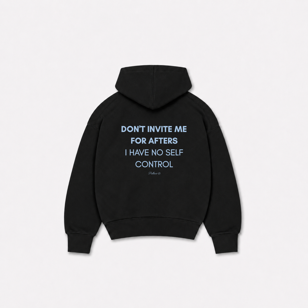SELF CONTROL HOODIE - Preta