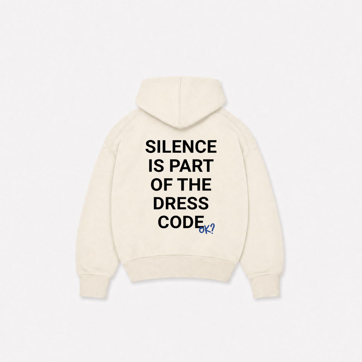 SILENCE HOODIE - Off White
