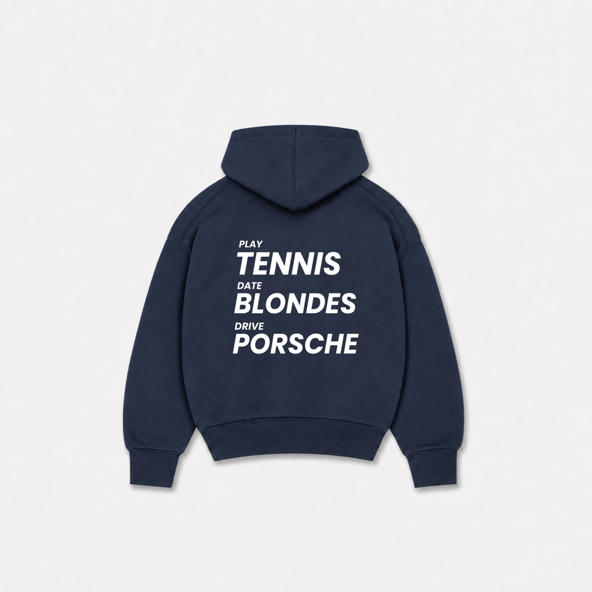 TENNIS HOODIE - Azul Marinho
