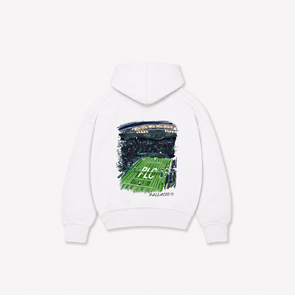 THE STADIUM HOODIE - Branca