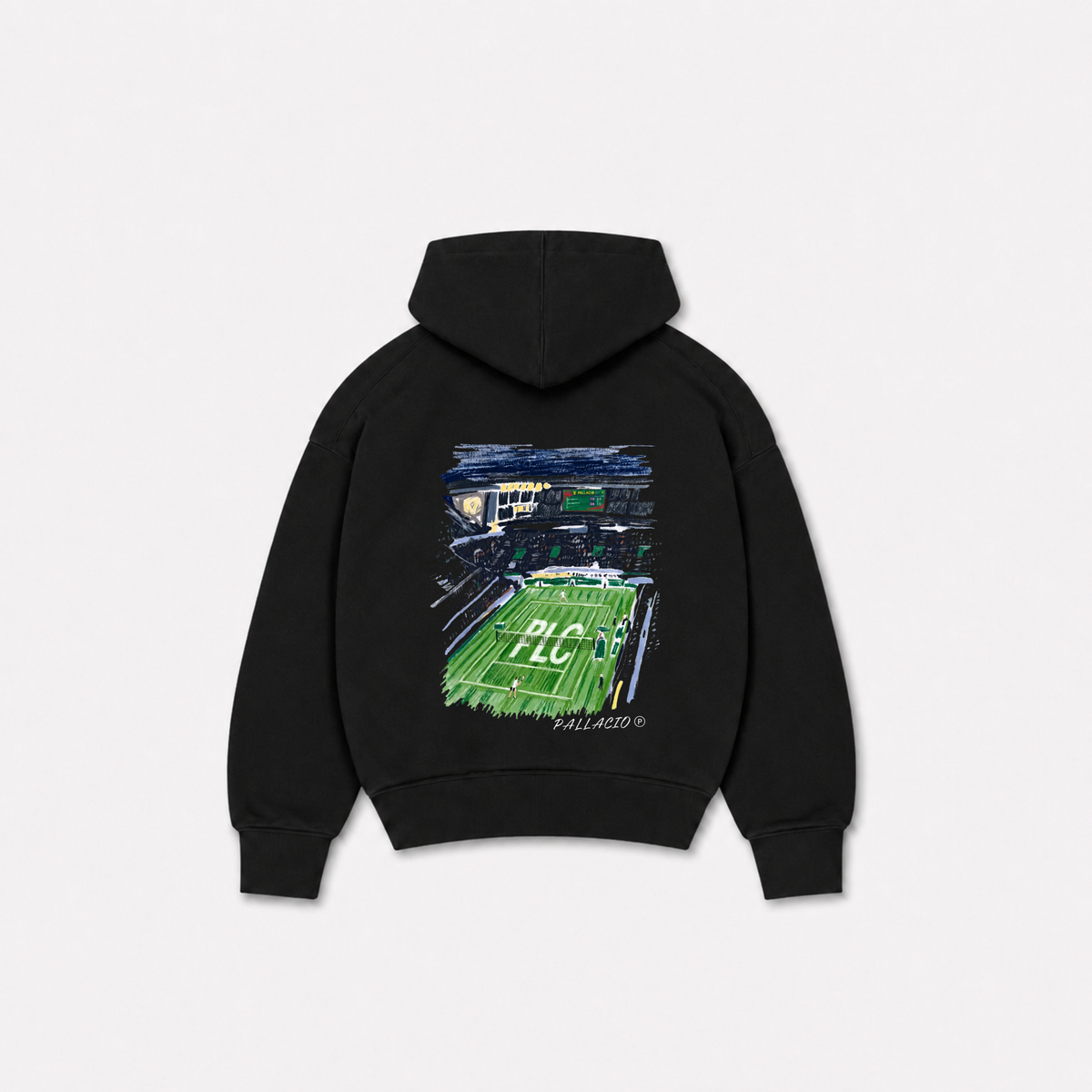 THE STADIUM HOODIE - Preta