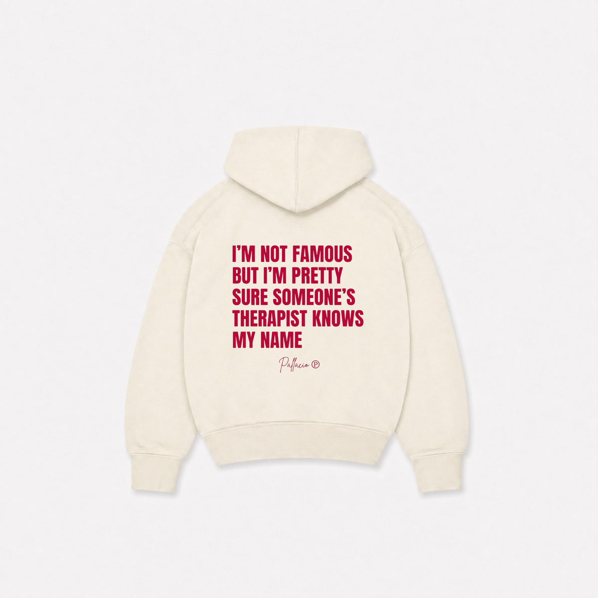THERAPIST HOODIE - Off White
