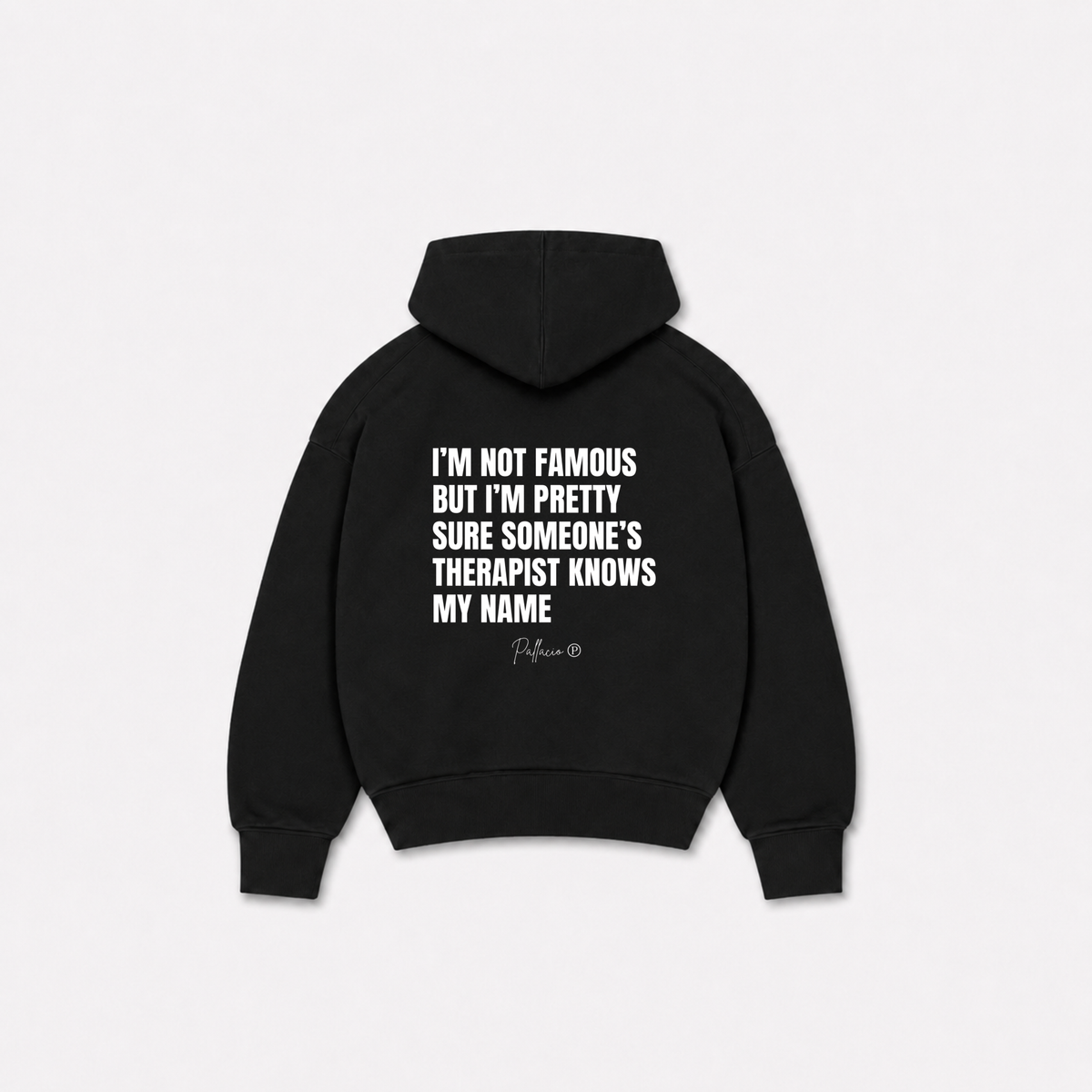 THERAPIST HOODIE - Preta