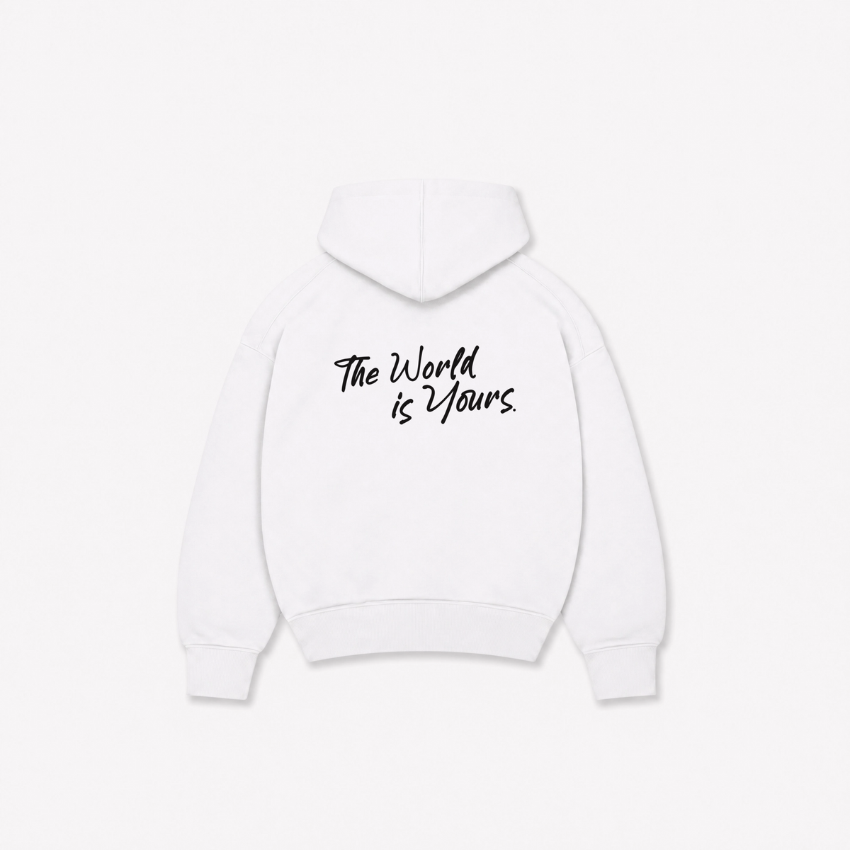 WORLD IS YOURS HOODIE - Branca