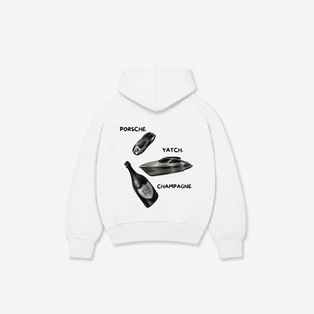 YACHT HOODIE - Branca