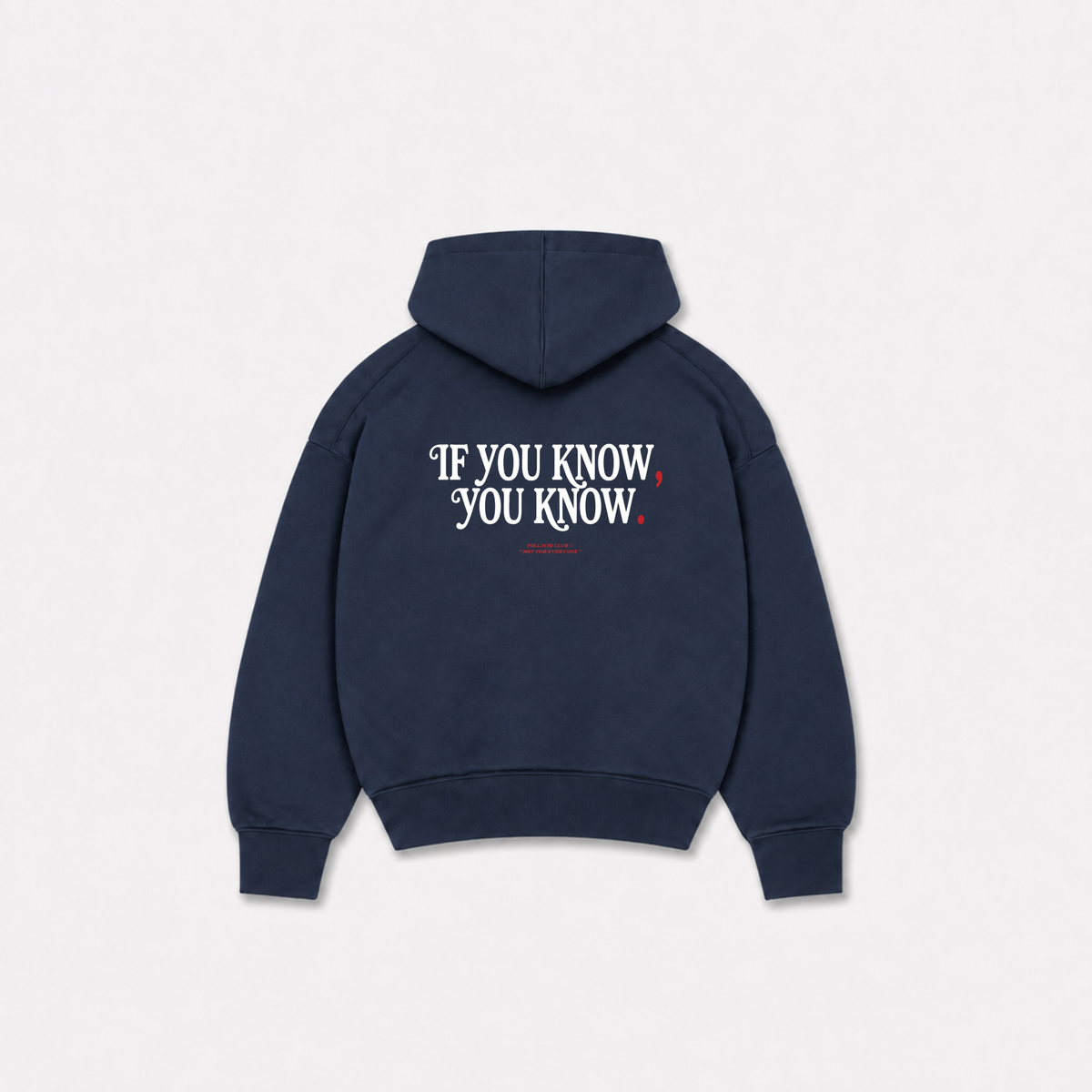 YOU KNOW HOODIE - Azul Marinho