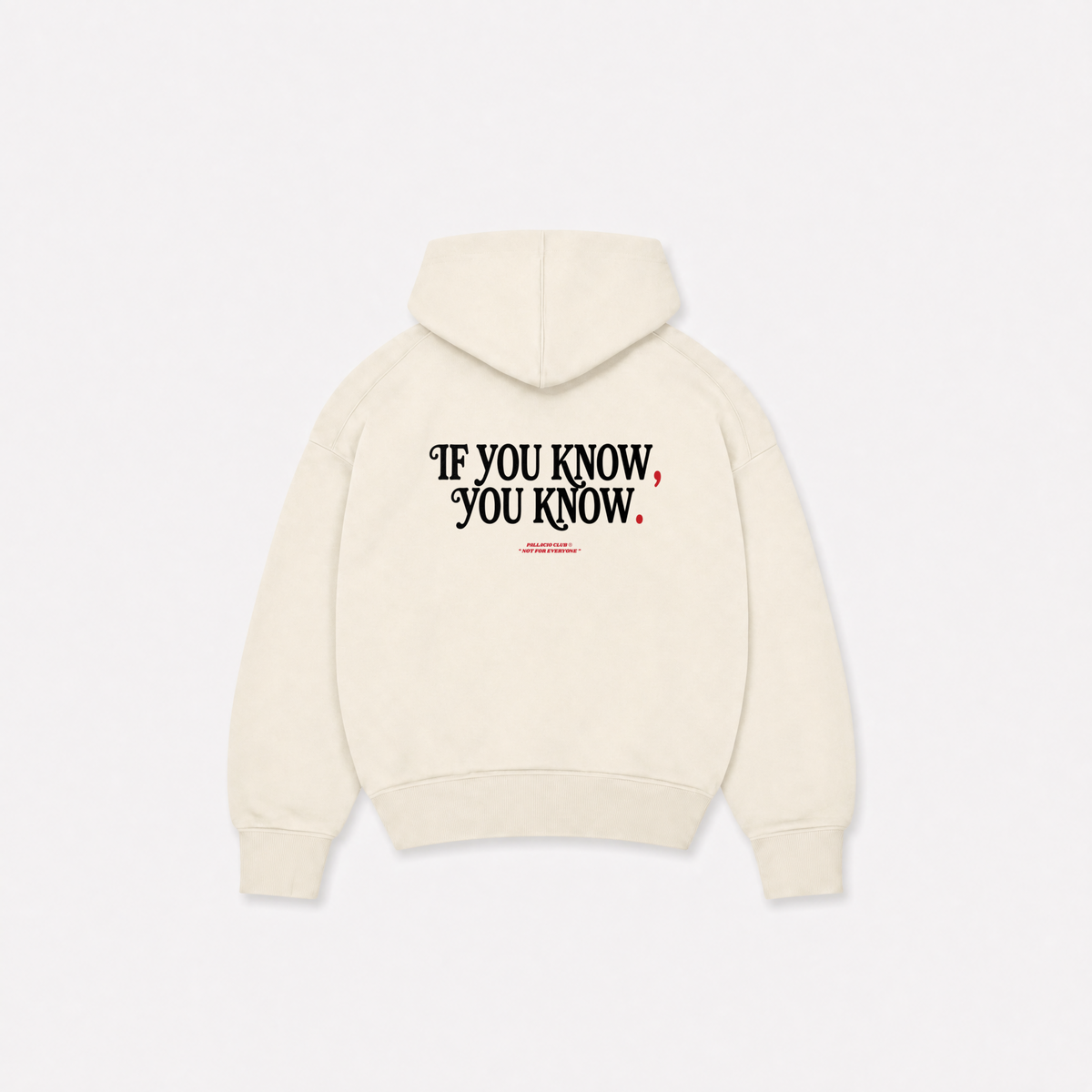 YOU KNOW HOODIE - Off White
