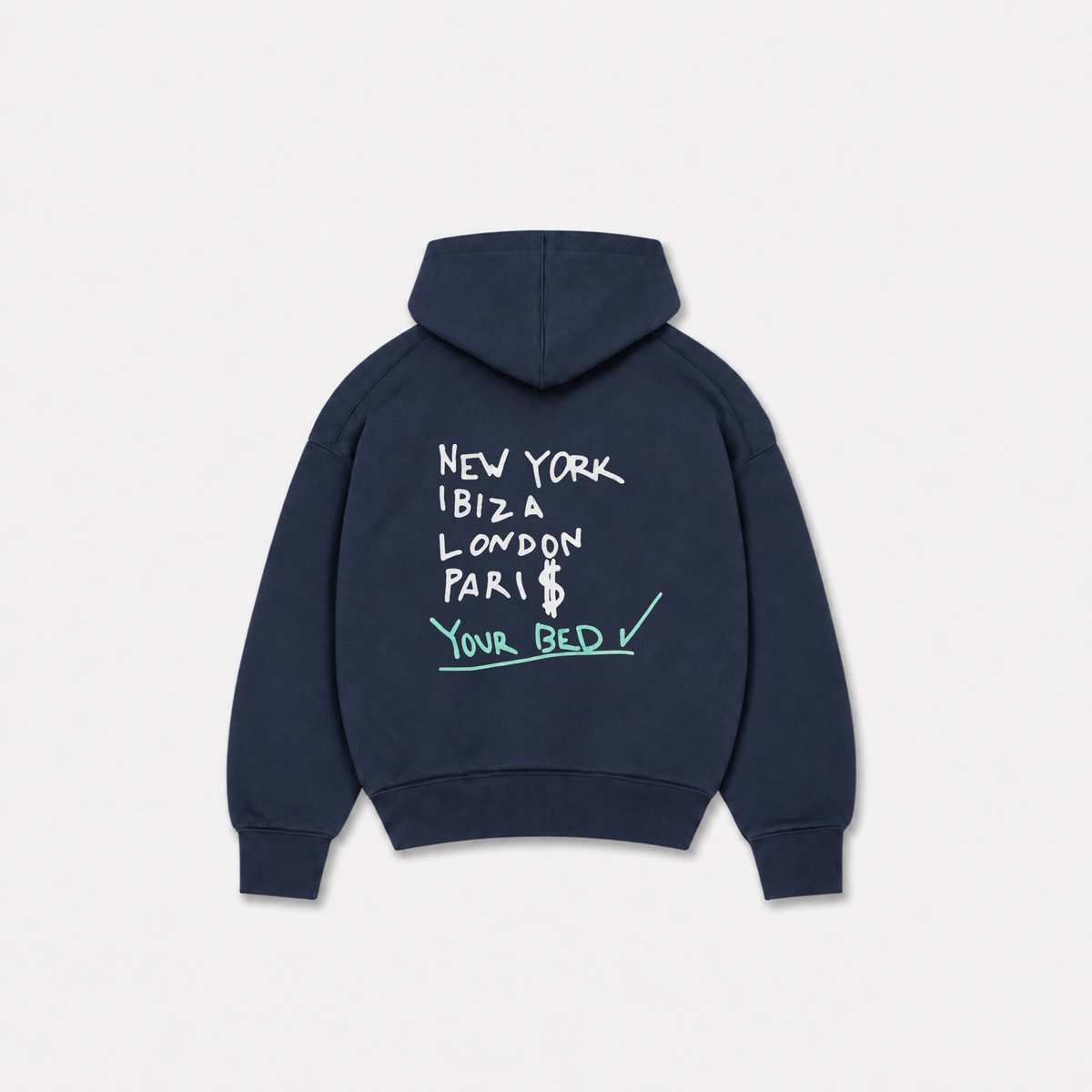 YOUR BED HOODIE - Azul Marinho