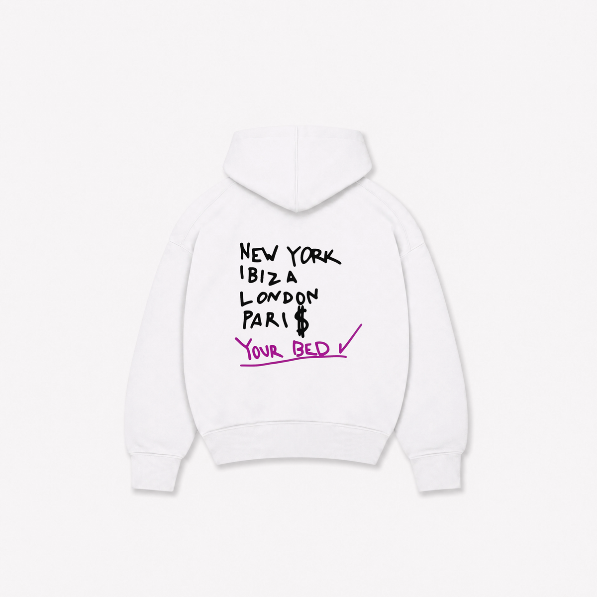 YOUR BED HOODIE - Branca