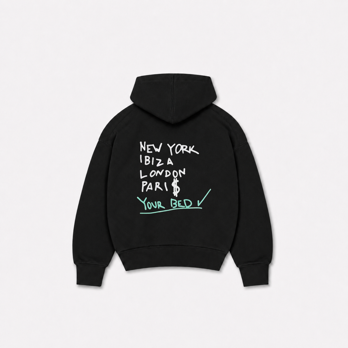 YOUR BED HOODIE - Preta